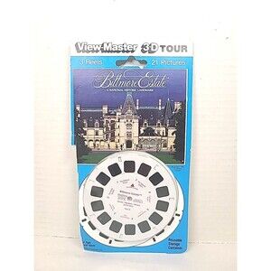 Vintage View-Master Vintage 3-D Biltmore Estate Reels 3 Pack
